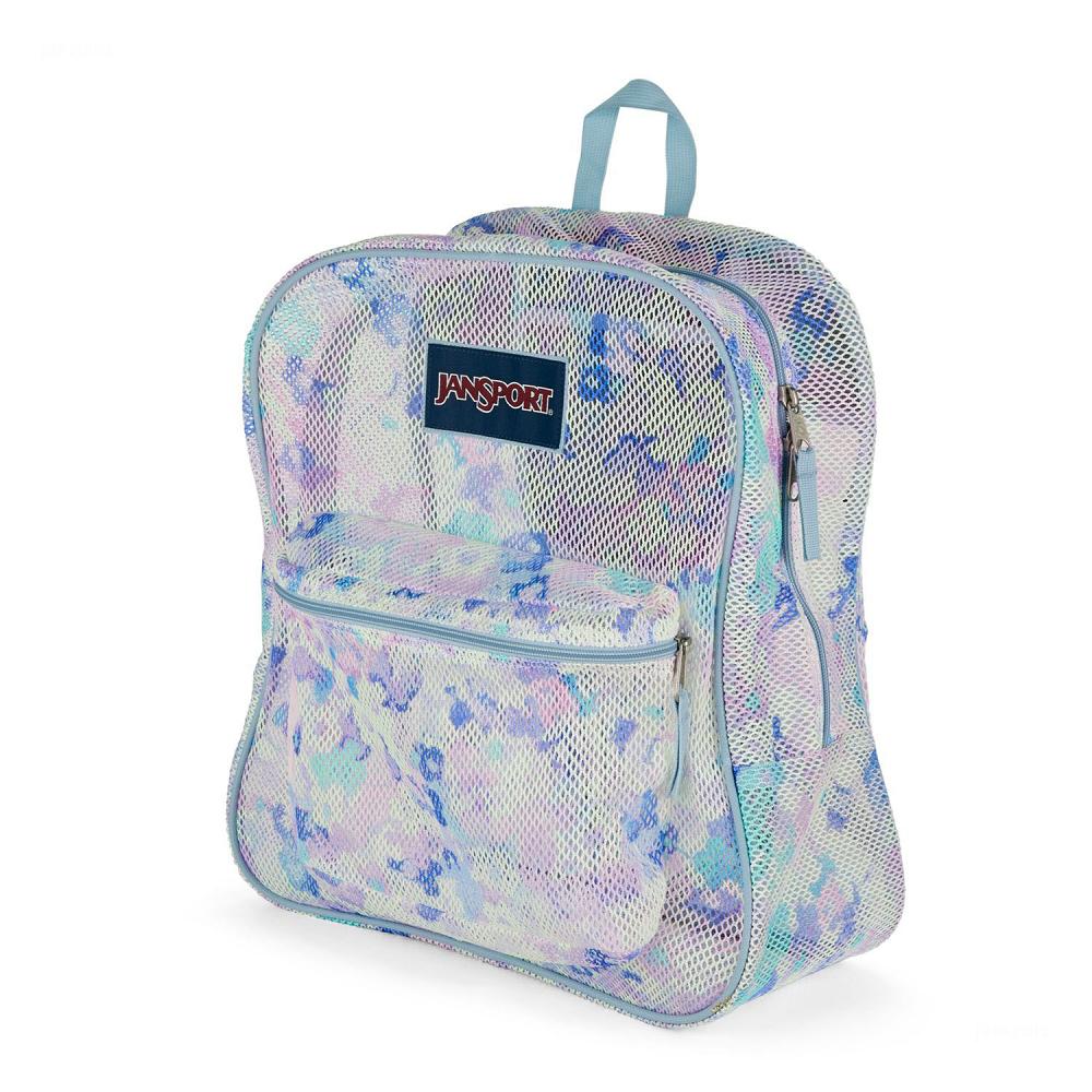 Sac à Dos Scolaire JanSport Mesh Pack Bleu | EET-86885524